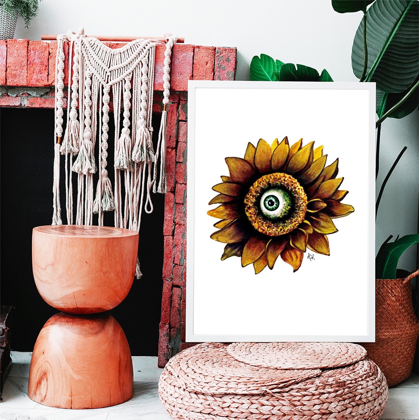 Impression d'art Eye-flower n°05 – Image 3
