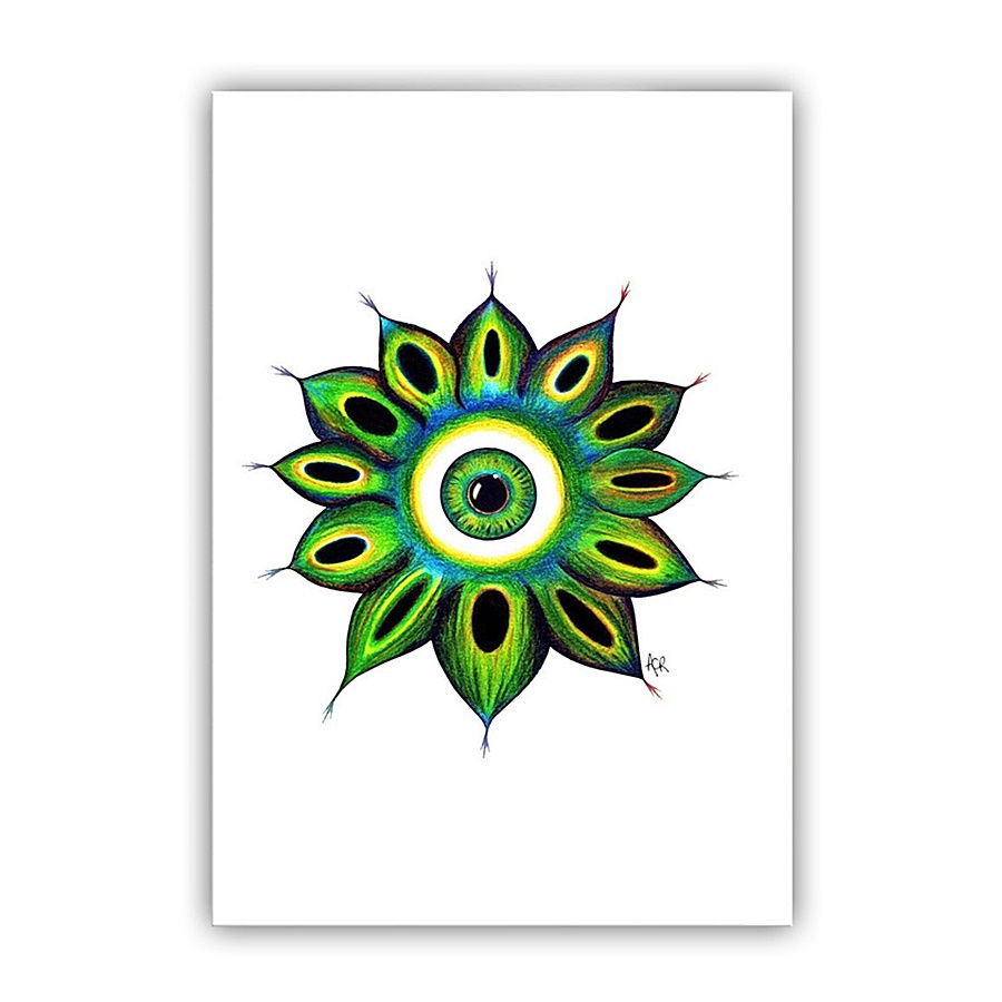 Impression d'art Eye-flower n°20 – Image 2