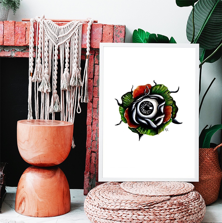 Impression d'art Eye-flower n°23 – Image 3