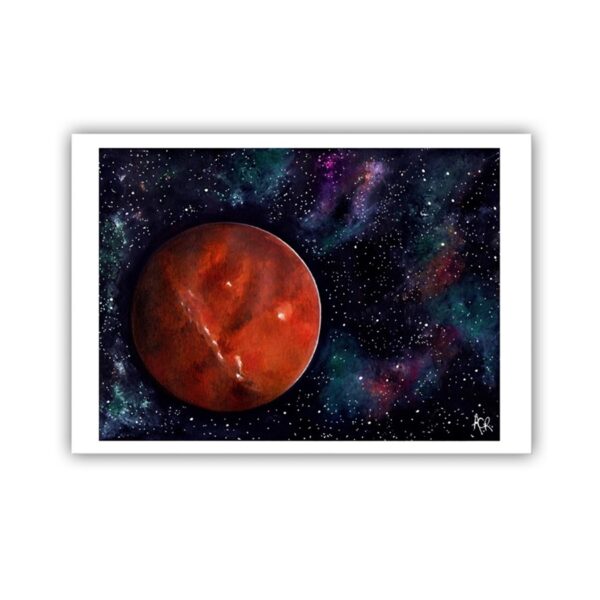 Impression d’art – Planète Mars