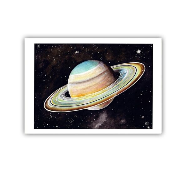 Impression d’art – Saturne