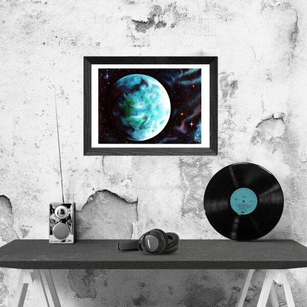 Impression d&rsquo;art – The blue giant