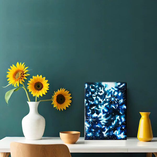 Blue space corner I – Original
