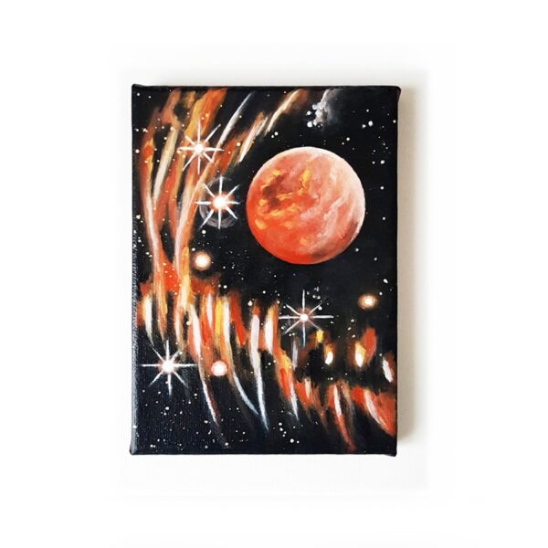 Orange space corner I – Original