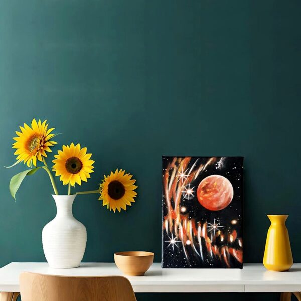 Orange space corner I – Original