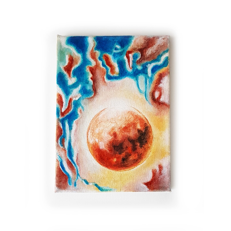 The little fiery planet - Original – Image 2
