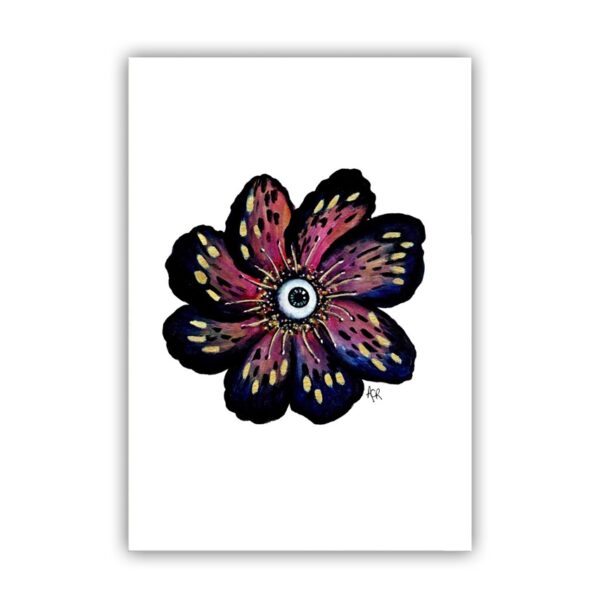 Impression d’art Eye-flower n°04