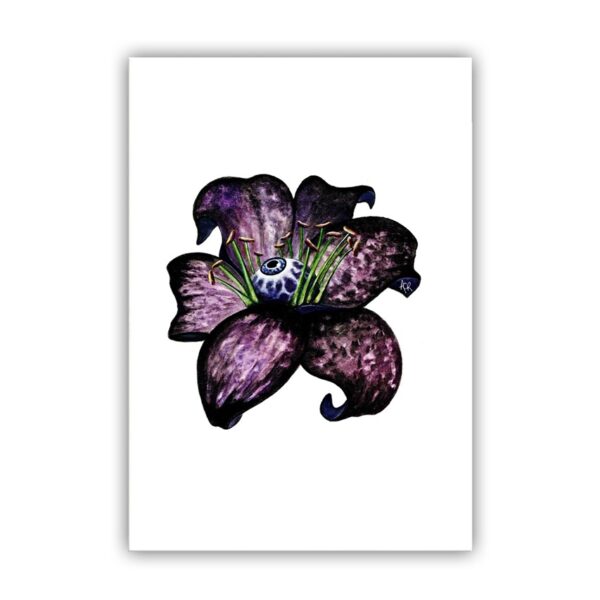 Impression d&rsquo;art Eye-flower n°06