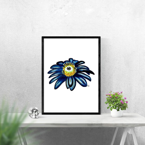 Impression d’art Eye-flower n°09