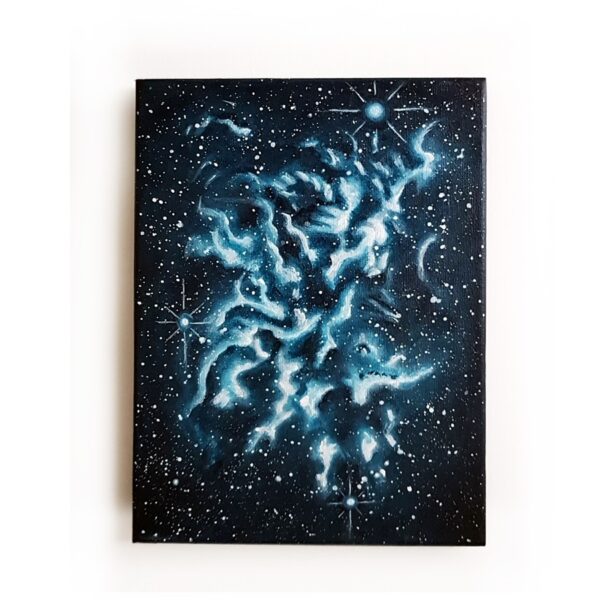 Blue space corner II – Original