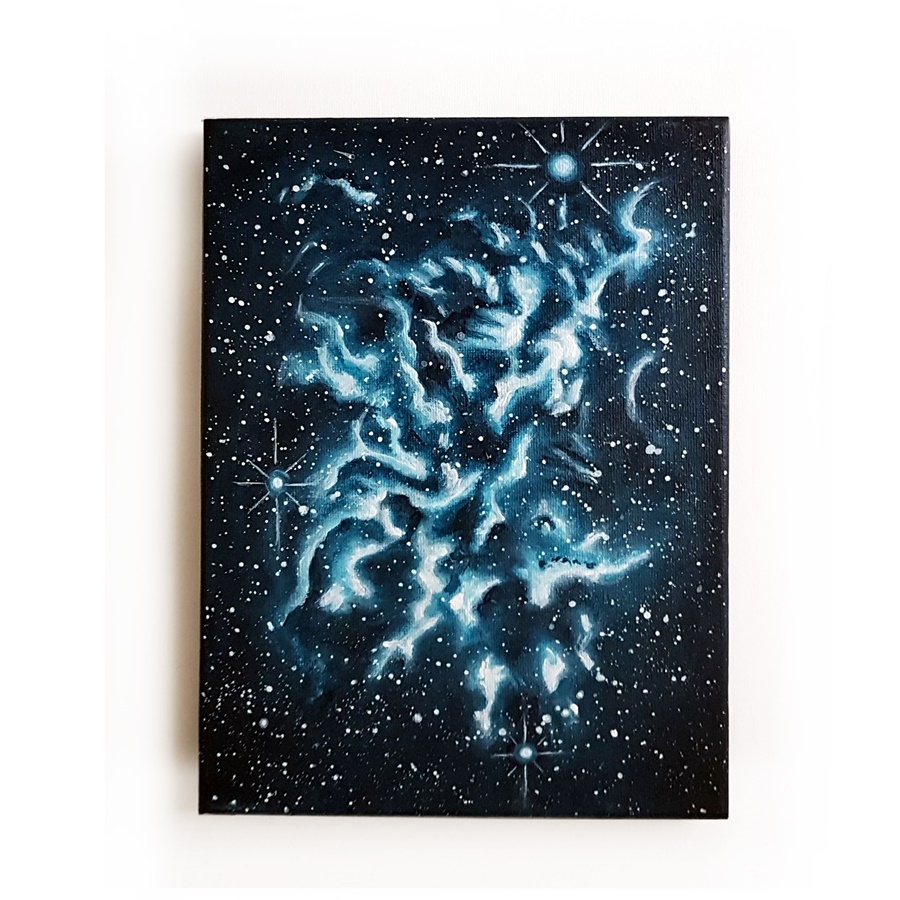 Blue space corner II - Original – Image 2