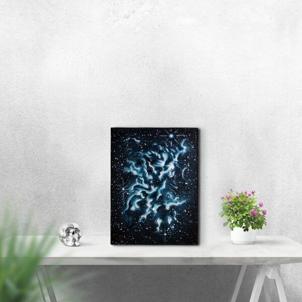 Blue space corner II – Original