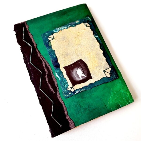 Journal A6 « Noir, blanc et vert »