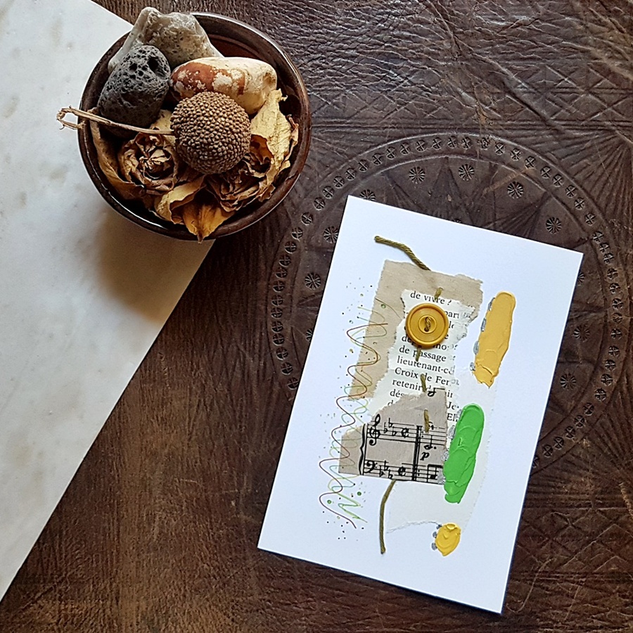 Carte Collage et recyclage – Image 2