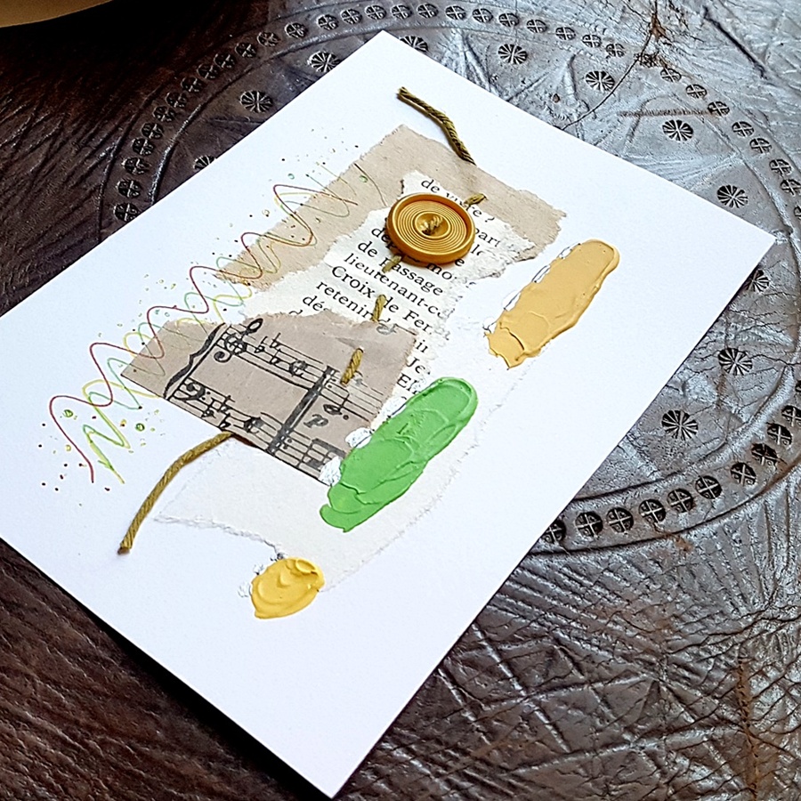 Carte Collage et recyclage – Image 7