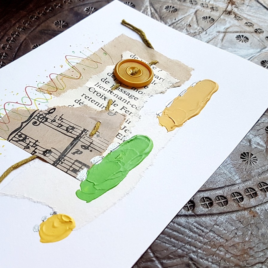 Carte Collage et recyclage – Image 3