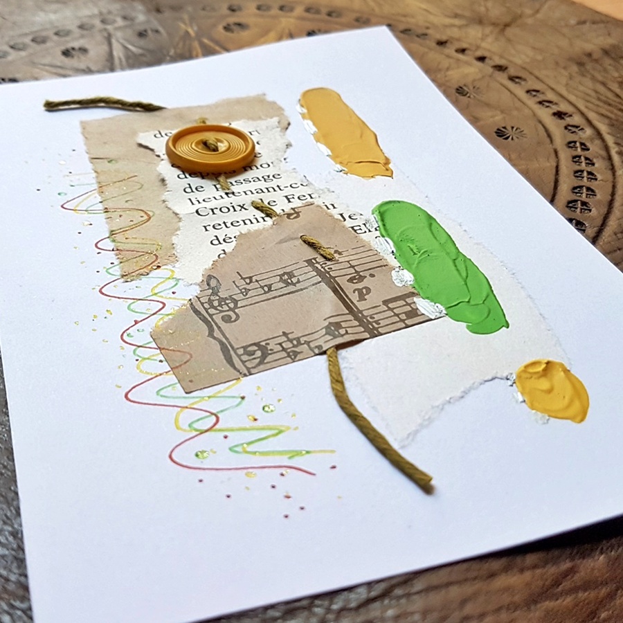 Carte Collage et recyclage – Image 4
