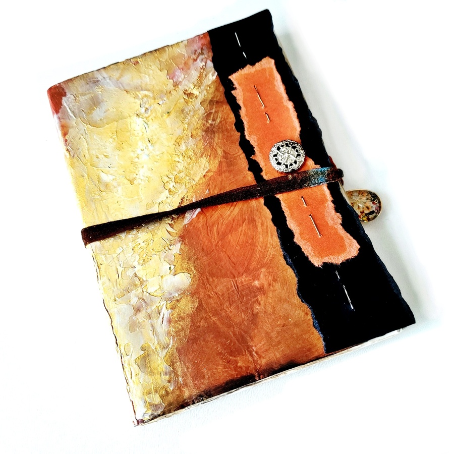 Journal A6 "Lumière dorée"