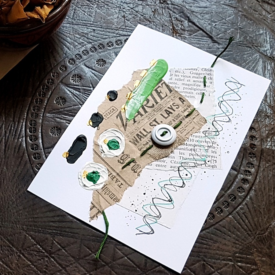 Carte Collage et recyclage – Image 6