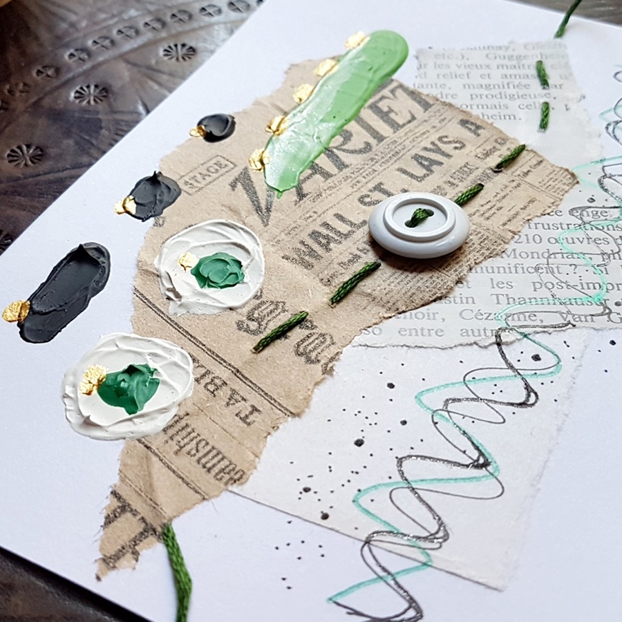 Carte Collage et recyclage – Image 2