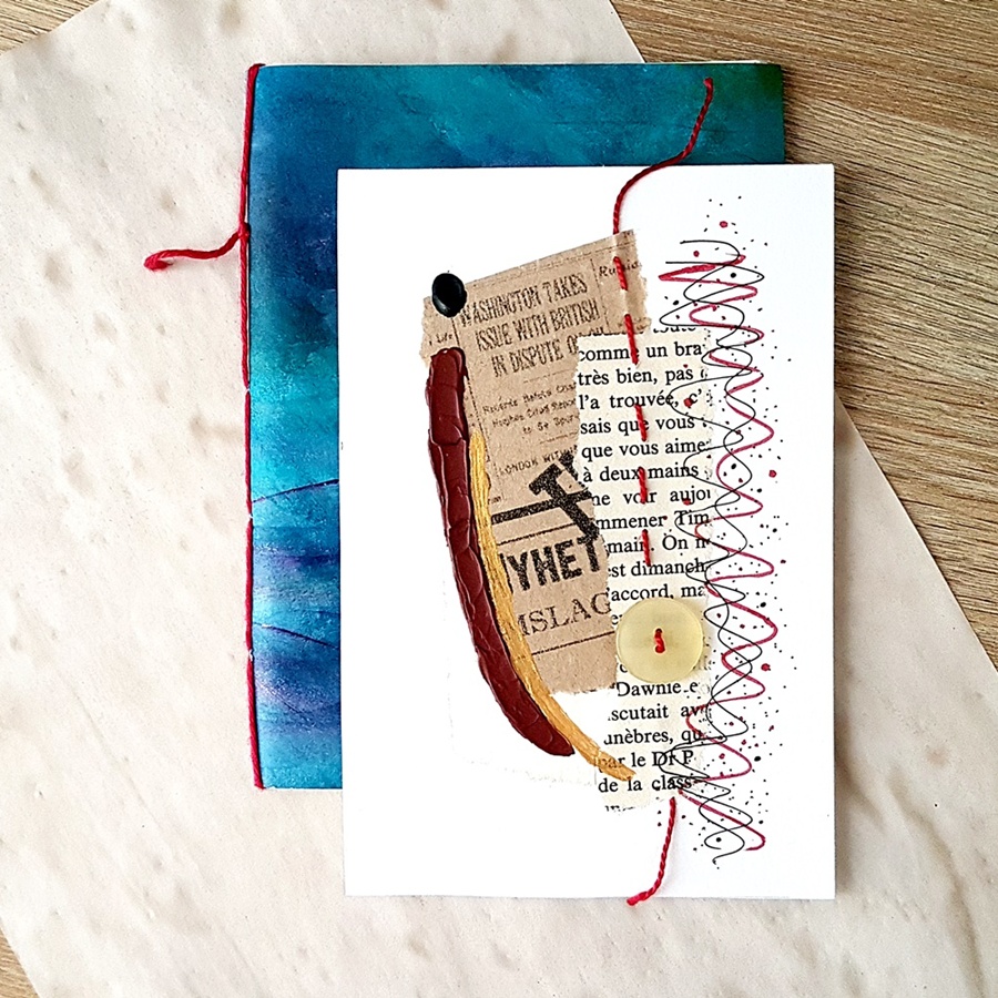 Carte Collage et recyclage – Image 7