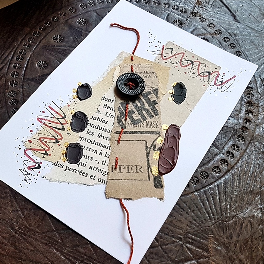 Carte Collage et recyclage – Image 8