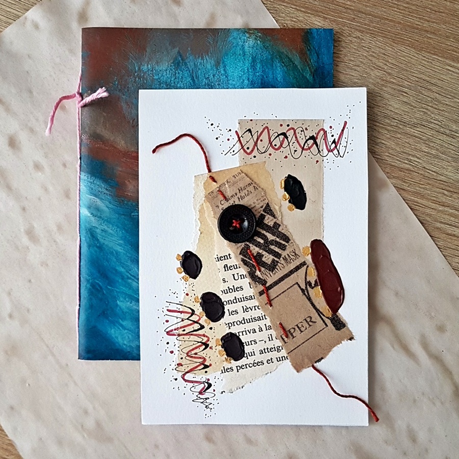 Carte Collage et recyclage – Image 7