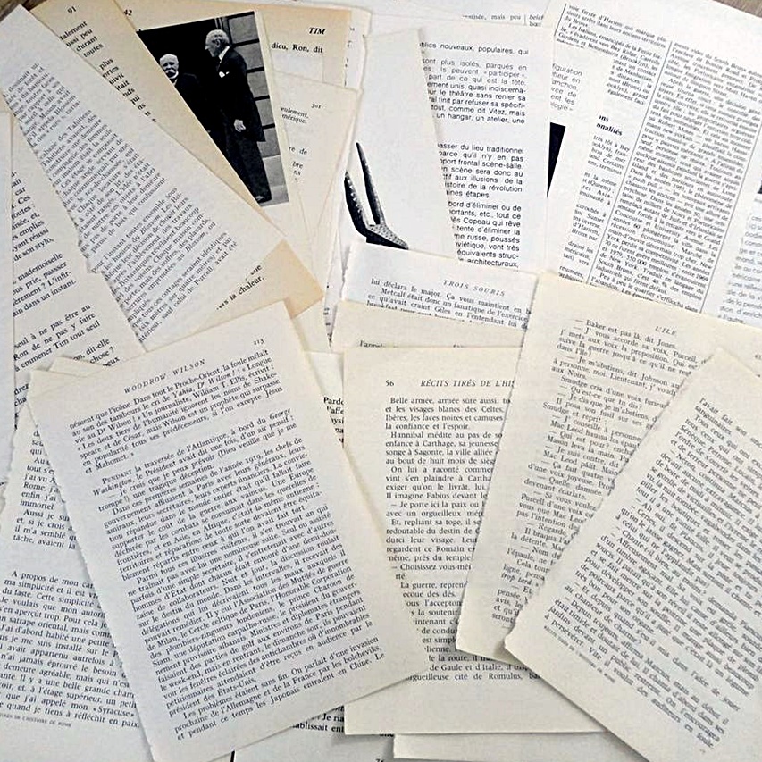 Pages de livres vintage – Image 2
