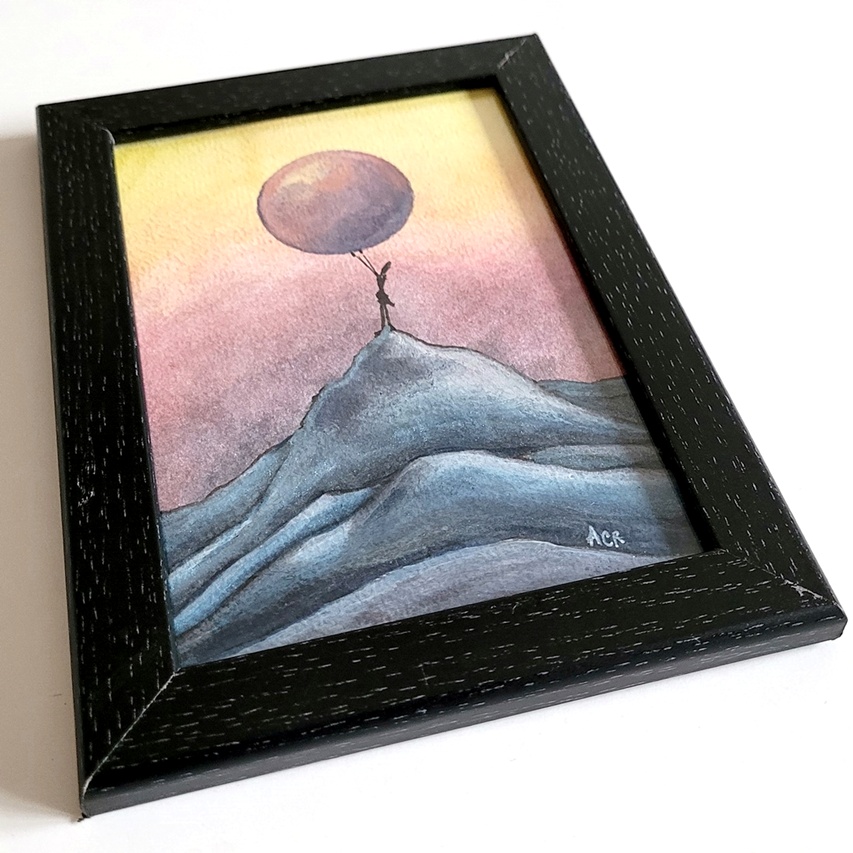 Up the mountain - Original encadré – Image 2